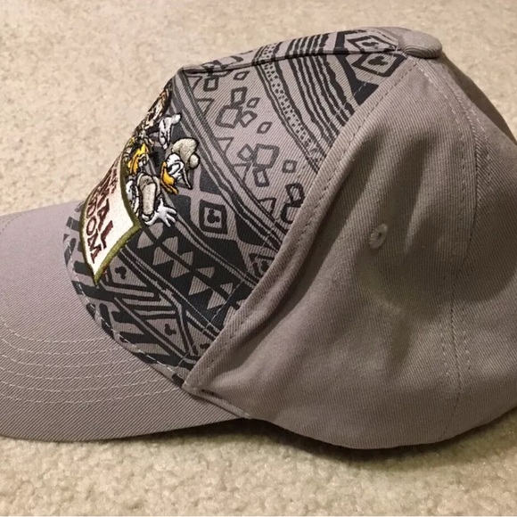 Disney Animal Kingdom Grey Hat Cap Strapback Embroidered Kids Youth Size 54-58cm - Picture 2 of 12